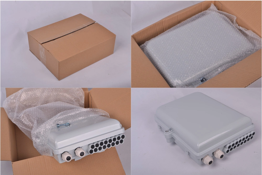 FTTH 16 Ports Splitter Fiber Optic Distribution Termination Box with 1X16 Cassette Splitter