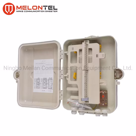 벽 산 유형 옥외 PC 플라스틱 32 핵심 작은 FTTH 접근 광섬유 배급 내각